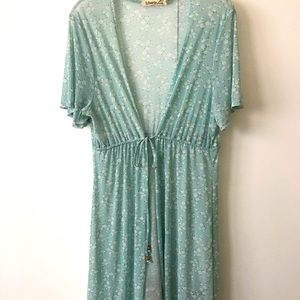 {Liberty Love} sheer coverup/robe - MEDIUM